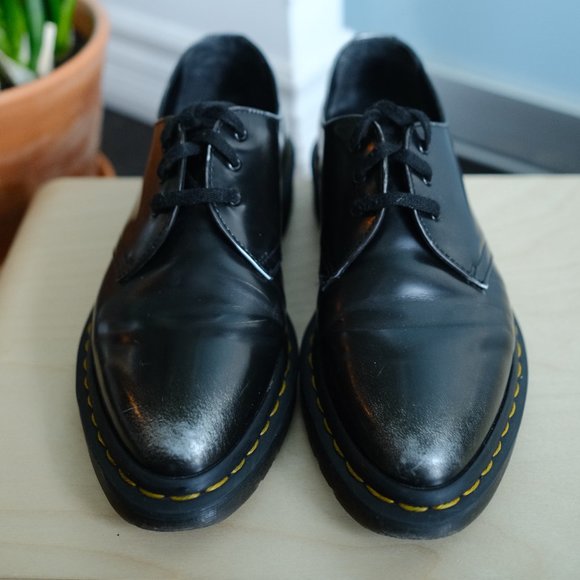 Dr. Martens Shoes - Dr. Martens Duprees 1461 Oxfords - Arcadia Silver